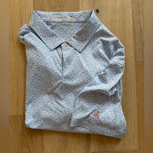 Peter Millar Atlanta Country Club Multicolor Patterned Polo Shirt